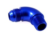 Plnoprietoková spojka 90° AN10 3/4"-14NPT Plnoprietoková spojka 90° AN10 3/4"-14NPT