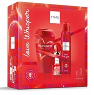 C-THRU LOVE WHISPER SET EDT30ml+DEO 150ml+ŠÁLKA C-THRU LOVE WHISPER SET EDT30ml+DEO 150ml+ŠÁLKA