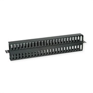 Organizér hrebeňových káblov RACK 19" 1U Organizér hrebeňových káblov RACK 19" 1U