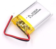 Batéria LiPo Li-Poly 1000mAh 3,7V + JST