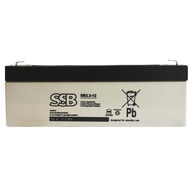 Batéria SSB SB2,3-12 12V 2,3AH SB 2,3-12 AGM