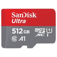 Pamäťová karta SanDisk 512GB microSD Ultra + adaptér