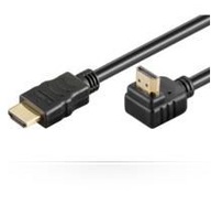 MicroConnect HDMI 1.4 kábel 90° 2m