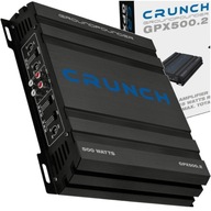 VÝKONNÝ 2-KANÁLOVÝ ZOSILŇOVAČ DO AUTO CRUNCH 500W