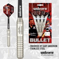 Oceľový hrot Šípky Unicorn Bullet Stainless Steel - Gary Anderson 21g:27523|2