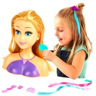Kadernícka súprava na úpravu hlavy pre bábiku Chloe Gilz