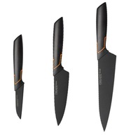 FISKARS EDGE SET 3 OCELOVÝCH KUCHYNSKÝCH NOŽOV