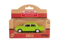 Poľský Fiat 125p FSO Green PRL Collection DAFFI Toy Model 1:43