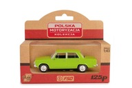 Poľský Fiat 125p FSO Green PRL Collection DAFFI Toy Model 1:43 Poľský Fiat 125p FSO Green PRL Collection DAFFI Toy Model 1:43
