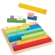 Tooky Toy Drevená matematická doska Science Lic Tooky Toy Drevená matematická doska Science Lic