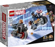 LEGO Super Heroes Black Widow a Captain America na motocykloch 76260