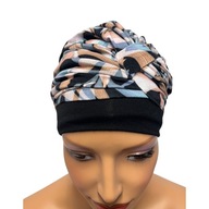Ela Bm- 05-334 Dvojitý zimný turban Eva Design Ela Bm- 05-334 Dvojitý zimný turban Eva Design