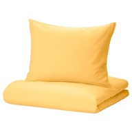 IKEA NATTSVARMARE posteľná súprava 150x200 cm, žltá