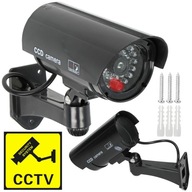 Maketa kamery Vonkajšia CCTV kamera s LED