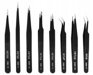 VETUS HQ SET 8 ks pinzety, pinzety, ESD pinzety VETUS HQ SET 8 ks pinzety, pinzety, ESD pinzety