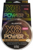 ALIGATOR POWER BRAID 8 X 0,28 mm 150m ALIGATOR POWER BRAID 8 X 0,28 mm 150m
