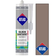 ATLAS SILIKON SILTON SANITÁRNY SVETLOHNEDÝ 123 280ml ATLAS SILIKON SILTON SANITÁRNY SVETLOHNEDÝ 123 280ml