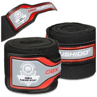 BOXERSKÉ BANDÁŽE ČIERNE ELASTICKÉ OBALY 2 KUSY DBX BUSHIDO 4 METRE BOXERSKÉ BANDÁŽE ČIERNE ELASTICKÉ OBALY 2 KUSY DBX BUSHIDO 4 METRE