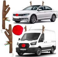 Vianočná dekorácia na auto Vianočná ozdoba SOBIE KOHY NOS