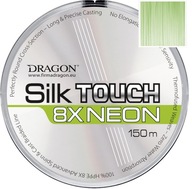 Splietaná šnúra DRAGON Silk Touch 8x Neon 0,18mm 18,40kg