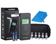 AlcoFind Elite alkohol tester + kalibrácie, kryt a 25 jednorazových náustkov. AlcoFind Elite alkohol tester + kalibrácie, kryt a 25 jednorazových náustkov.
