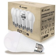 10x LED žiarovka E27 A60 15W 1500lm ecoPLANET COLORS