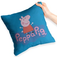 PRISPÔSOBENÝ MODRÝ VANKÚŠ PRE DARČEK PRE VENTILÁČKU PEPPA PIG PRISPÔSOBENÝ MODRÝ VANKÚŠ PRE DARČEK PRE VENTILÁČKU PEPPA PIG