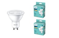 6x GU10 PHILIPS LED žiarovka 4,7W = 50W teplá farba 2700K; 380 lumenov 36° 6x GU10 PHILIPS LED žiarovka 4,7W = 50W teplá farba 2700K; 380 lumenov 36°