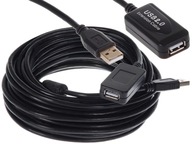 PREdlžovací USB 2.0 PREdlžovací kábel 10m AKTÍVNY KÁBEL PREdlžovací USB 2.0 PREdlžovací kábel 10m AKTÍVNY KÁBEL