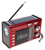 PRENOSNÉ SOLAR Rádio reproduktor Bluetooth baterka PRENOSNÉ SOLAR Rádio reproduktor Bluetooth baterka