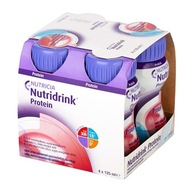 Nutridrink Proteín, červená príchuť. ovocie, 4 x 125 ml Nutridrink Proteín, červená príchuť. ovocie, 4 x 125 ml