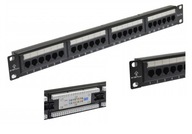 Patch panel 24 RACK portov 19" LSA 1U kat.5E Patch panel 24 RACK portov 19" LSA 1U kat.5E