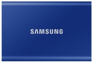 Prenosný SSD disk Samsung T7 1TB USB-C 1050 MB/s modrý