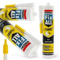 SOUDAL FixAll biely lepiaci tmel 290 ml Turbo SOUDAL FixAll biely lepiaci tmel 290 ml Turbo