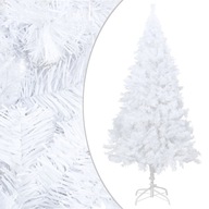 VidaXL umelý vianočný stromček hrubé konáre biele