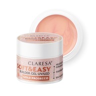 Claresa SOFT&EASY stavebný gél zlatý prosecco 45g Claresa SOFT&EASY stavebný gél zlatý prosecco 45g