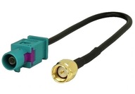Adaptér anténneho konektora GPS SMA/FAKRA konektor Adaptér anténneho konektora GPS SMA/FAKRA konektor