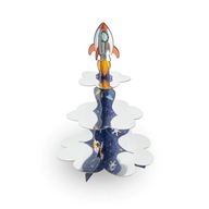 DIY stojan na tortu Space ROCKET PLANET ASTRONAUT DIY stojan na tortu Space ROCKET PLANET ASTRONAUT