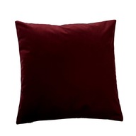 Bordový zamatový vankúšik 50x50cm Čerešňová obliečka na vankúš Bordový zamatový vankúšik 50x50cm Čerešňová obliečka na vankúš