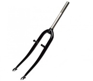 Vidlica na bicykel oceľová 28 mtb čierna 240/100 mm 1 palec Vidlica na bicykel oceľová 28 mtb čierna 240/100 mm 1 palec