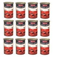 ANIMONDA Grancarno Adult pre psov mokrá konzerva hovädzieho mäsa 12x400g ANIMONDA Grancarno Adult pre psov mokrá konzerva hovädzieho mäsa 12x400g