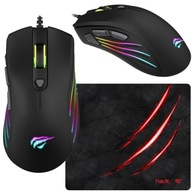 HERNÁ MYŠ 2v1 6400 DPI RGB + GAMING PAD HERNÁ MYŠ 2v1 6400 DPI RGB + GAMING PAD