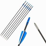 QNajlepšie šípy do luku 10 kusov SHARP šíp 80cm QNajlepšie šípy do luku 10 kusov SHARP šíp 80cm