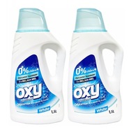 OXY BEZ ŠKVRNOV NA BIELY TEKUTÝ Odstraňovač škvŕn pre BIELE 2 x 1,5 l OXY BEZ ŠKVRNOV NA BIELY TEKUTÝ Odstraňovač škvŕn pre BIELE 2 x 1,5 l
