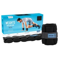 Neoprénové závažia na suchý zips 2 x 1 kg Spokey FORM Neoprénové závažia na suchý zips 2 x 1 kg Spokey FORM