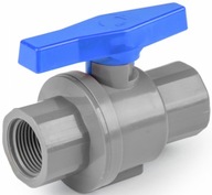 PVC jednoskrutkový guľový ventil GW 2" / GW 2" DSRA10V1SF2F2 PVC jednoskrutkový guľový ventil GW 2" / GW 2" DSRA10V1SF2F2