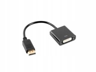 DisplayPort DP - DVI 24+5 Dual Link adaptérový kábel