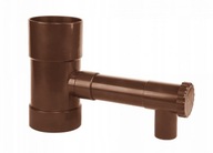 Lapač dažďovej vody z odkvapu, hnedý, 90mm Lapač dažďovej vody z odkvapu, hnedý, 90mm