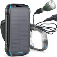 POWERBANK SOLÁRNA NABÍJAČKA 33500mAh TORCH 2xUSB