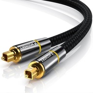 Wozinsky optický kábel digitálny audio kábel 2m